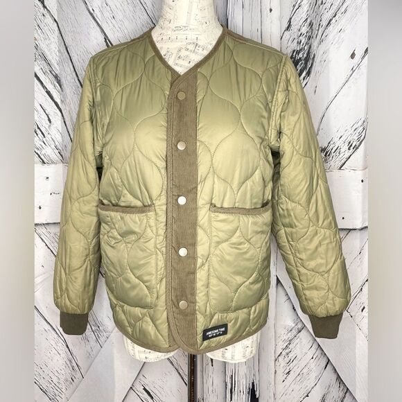 ZARA Reversible Quilted Jacket “Unbreakable Thinking” Size S - Picture 4 of 8